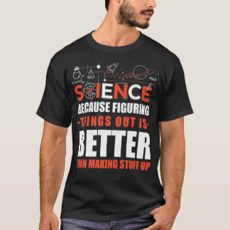 Ik geloof in Science Science Joke Premium T-shirt