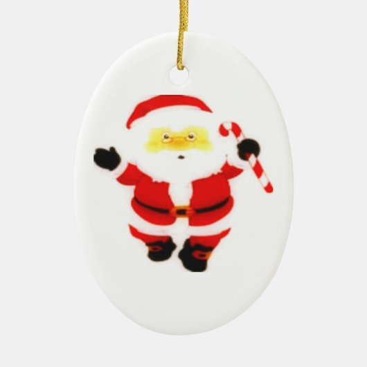 Ik geloof in Sinterklaas Keramisch Ornament (Voorkant)
