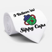 ik geloof in sippy cups stropdas (Opgerold)