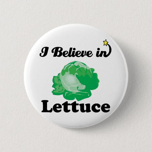 ik geloof in sla ronde button 5,7 cm (Voorkant)