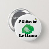 ik geloof in sla ronde button 5,7 cm (Voorkant /achterkant)