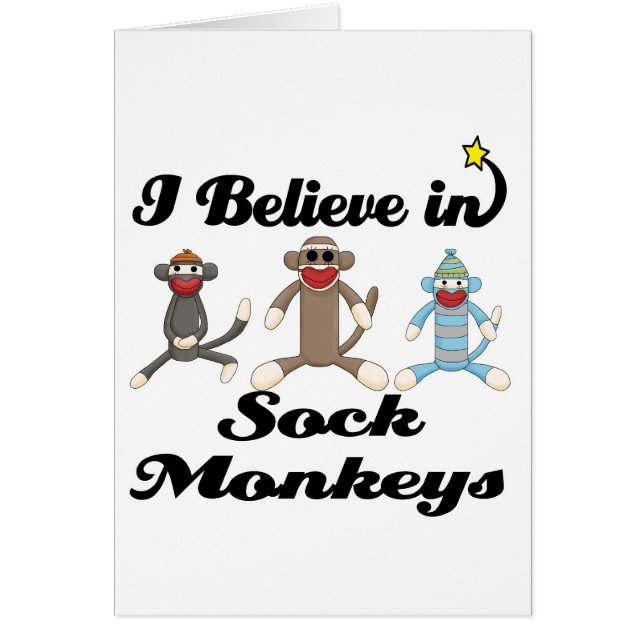 ik geloof in sock - apen (Voorkant)