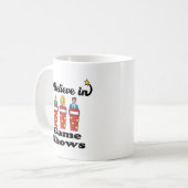 ik geloof in spelshows koffiemok (Voorkant links)