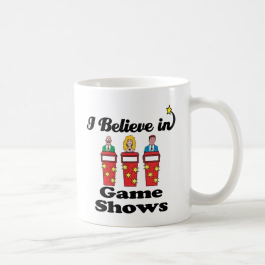 ik geloof in spelshows koffiemok (Rechts)