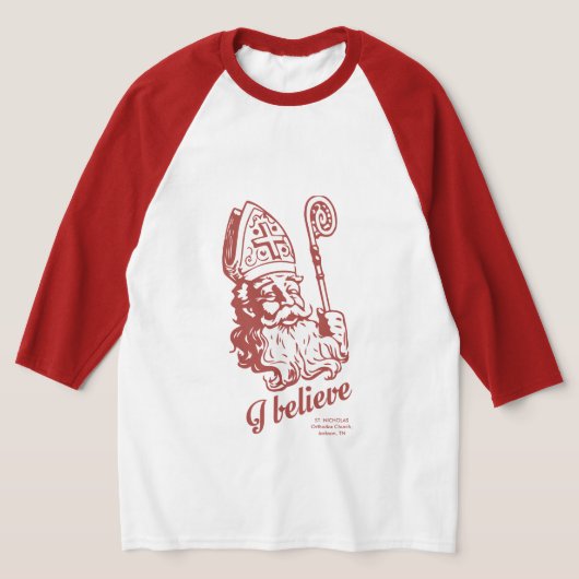 Ik geloof in St. Nicholas T-shirt (Laagn)