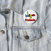 Ik geloof in studenten ronde button 5,7 cm (In situ)