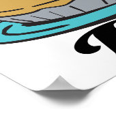 ik geloof in taart poster (Hoek)