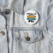ik geloof in taart ronde button 5,7 cm (In situ)