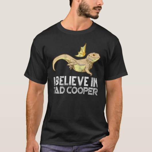 Ik geloof in Tad Cooper Tad Cooper. T-shirt (Voorkant)