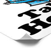 ik geloof in tafelhockey poster (Hoek)