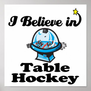 ik geloof in tafelhockey poster