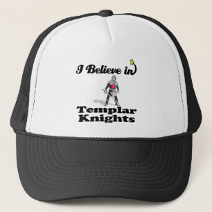 ik geloof in tempelridders trucker pet