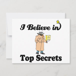 ik geloof in topgeheimen