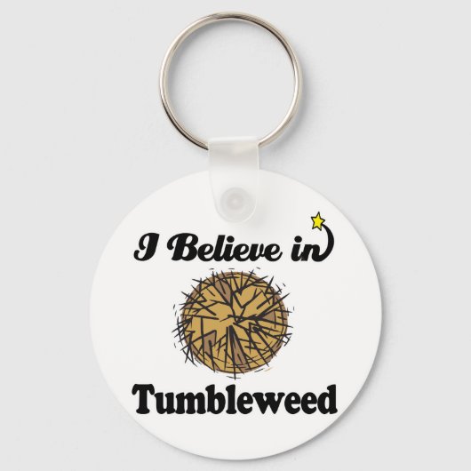 ik geloof in tumbleweed sleutelhanger (Voorkant)