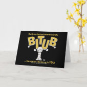 Ik geloof in U! Kaart (Gele Bloem)