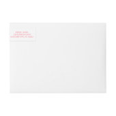 IK GELOOF IN UNICORNS ADRES ETIKET (Voorkant)