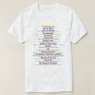 Ik geloof in... versie 2 t-shirt