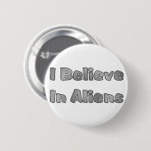 Ik geloof in vreemdelingen ronde button 5,7 cm (Voorkant /achterkant)