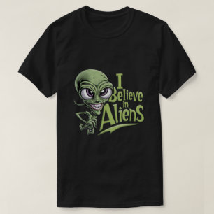Ik geloof in vreemdelingen t-shirt