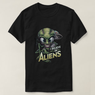 Ik geloof in vreemdelingen t-shirt