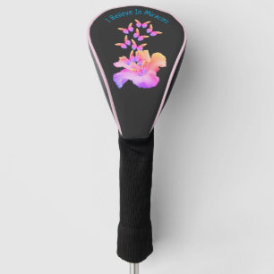 Ik geloof in wonderen Inspirerend Golfheadcover