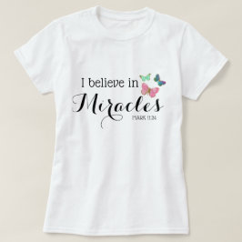 Ik geloof in wonderen t-shirt