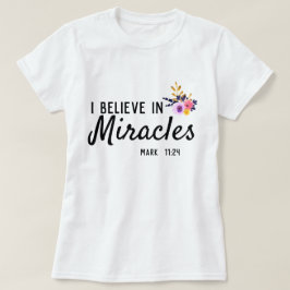 Ik geloof in wonderen t-shirt