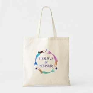 Ik geloof in zeemeerminnen tote bag