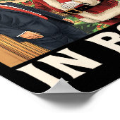 Ik geloof in zowel Trump als Santa Funny Pro Trump Poster (Hoek)