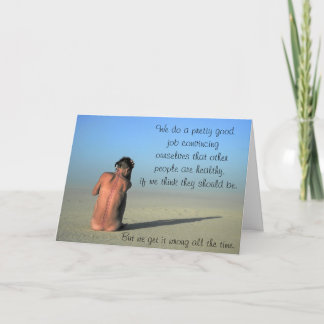 "Ik geloof je" Chronische Ziekte validatiekaart Kaart