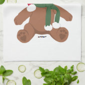 Ik Geloof! Kerst Teddybeer Theedoek (Gevouwen)