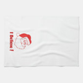 "Ik geloof kersthanddoek" Theedoek (Horizontaal)