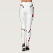 Ik geloof  kerstman leggings (Achterkant)