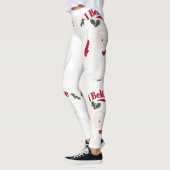 Ik geloof  kerstman leggings (Links)