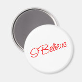 Ik geloof magneet (Voorkant / Achterkant)