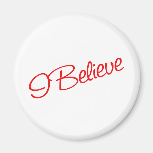 Ik geloof magneet (Voorkant)