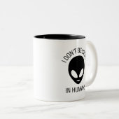 Ik geloof niet in de Mok van de mensheid. (Voorkant rechts)