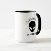 Ik geloof niet in de Mok van de mensheid. (Voorkant rechts)