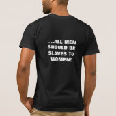 IK GELOOF NIET IN GELIJKE RECHTEN T-SHIRT (Achterkant)