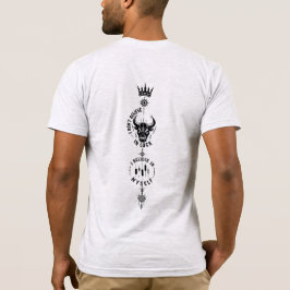 Ik geloof niet in geluk, ik geloof in mezelf t-shirt