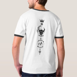 Ik geloof niet in geluk, ik geloof in mezelf t-shirt