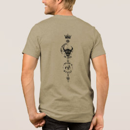 Ik geloof niet in geluk, ik geloof in mezelf Tri-Blend shirt