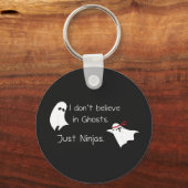 Ik geloof niet in Ghosts. Gewoon negjas. Sleutelhanger (Voorkant)