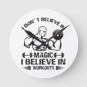 Ik geloof niet in magie ronde klok