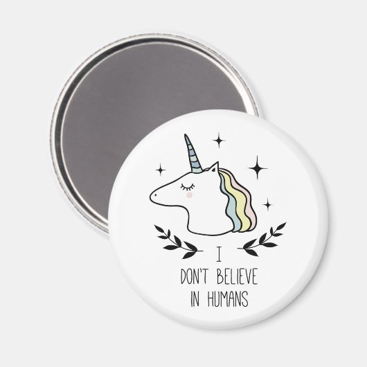 Ik geloof niet in mensen magneet (Voorkant / Achterkant)