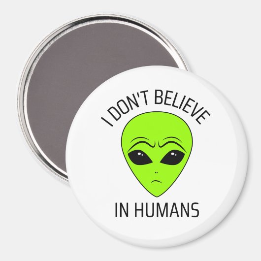 Ik geloof niet in mensen magneet (Voorkant / Achterkant)