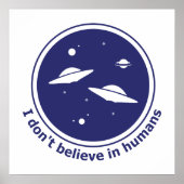 Ik geloof niet in mensen poster (Voorkant)