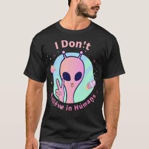 Ik geloof niet in mensen t-shirt