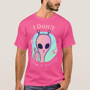 Ik geloof niet in mensen t-shirt