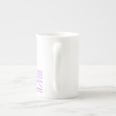 "Ik geloof niets, maar..." Bone China Mok (Achterkant)